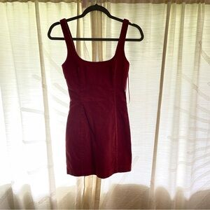 Corduroy Mini Dress